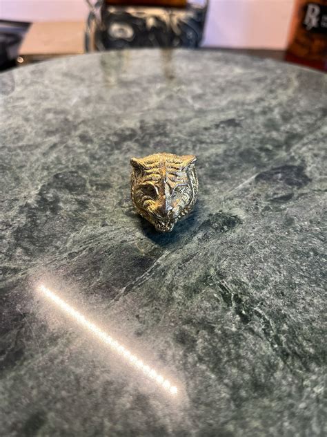 gucci angry cat ring|luxury Gucci cat collar.